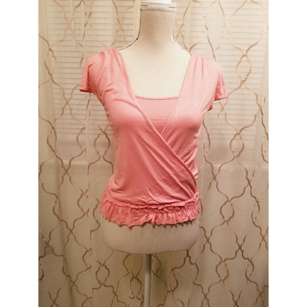 Peach colored top